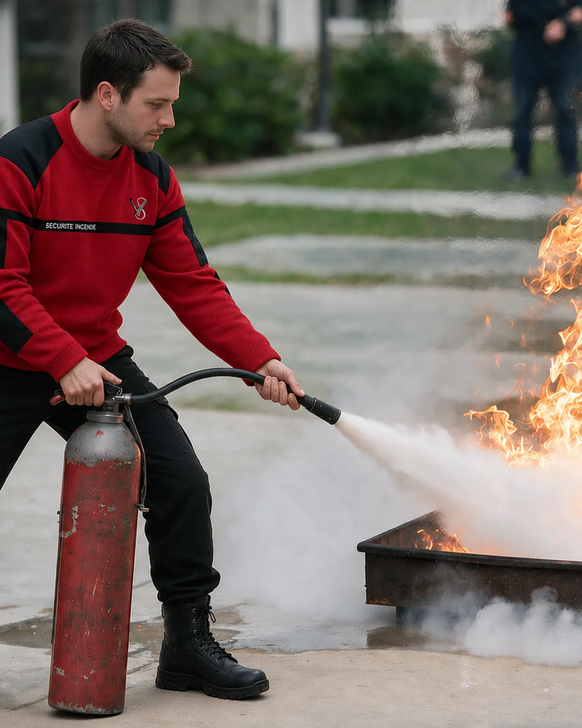 Illustration du métier : Sécurité Incendie